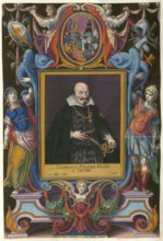 Members of the famous Augsburg Fugger family, Georg Fugger (1453 - 1506), merchant, married to