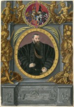 Members of the famous Augsburg Fugger family, Georg Fugger (1518 - 1569), a son of Raymund,