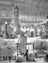 The Exhibition for Electricity in Paris, First International Electricity Exhibition, August 1881,