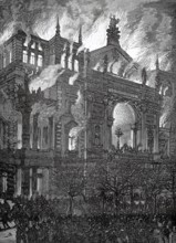 The fire in Vienna's Ringtheater took place on December 8, 1881 and was one of the biggest theatre