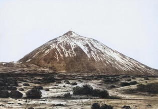 The Pico del Teide is the highest elevation on the Canary Island of Tenerife and the highest