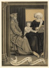 Bishop Servatius of Tongern (342 - 384), Servatius for short, is one of the Ice Saints, here with