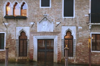 Former monastery of Abbazia di San Gregorio on the Grand Canal, Venice, Veneto, Italy
