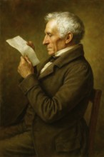 Johann Friedrich Freiherr von Cotta, historical illustration from the history of German literature