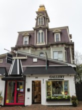 Lancy House, historic building, business premises, Gallery, Provincetown, Cape Cod, Massachusetts,