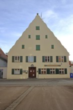 Gasthaus Sirenbräu-Stüble, historic building, Nördlingen, Bavaria, Germany