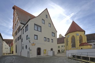 City Museum and Hospital Church, Nördlingen, Bavaria, Germany
