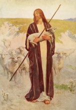 Scene from the biblical story, The Good Shepherd, is a central metaphor for Jesus Christ in the