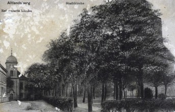 Altlandsberg, reformed church, in the district of Märkisch-Oderland in Brandenburg, Germany,