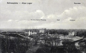 Altes Lager shooting range, artillery depot, gun park, district of the municipality of