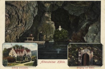 Altensteiner Höhle, below Altensteiner Park in the district of Schweina of the town of Bad