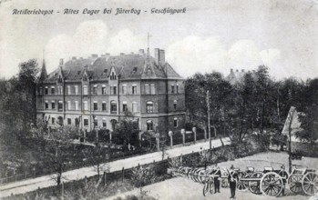 Old camp, Jüterbog district, artillery depot, gun park, district of the municipality of