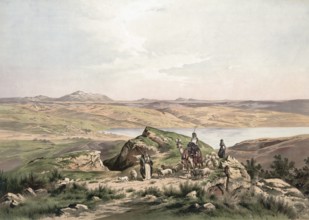 Mountain of Beatitudes, according to Christian tradition, this is the place where Jesus of Nazareth