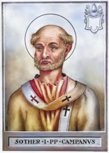 Soterus (d. 174 or 175), also called Soter or Pope of Mercy, was Bishop of Rome in the 160s and