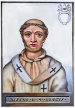 Sixtus II (d. 6 August 258) (Xystus) was Bishop of Rome from 30 August 257 to 6 August 258,