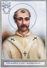Pelagius I (died 3 March 561 in Rome) was Bishop of Rome from 16 April 556 until his death,