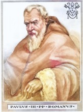 Paul III, born Alessandro Farnese (born 29 February 1468 in Canino, died 10 November 1549 in Rome),