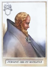 Sergius IV (born around 970 in Rome, died 12 May 1012) was pope from 31 July 1009 until his death,