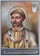 Zephyrinus (died 20 December 217 in Rome) became Bishop of Rome shortly in front of the turn of the