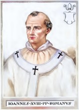 John XVI (born in Rossano, died 26 August 1001 in Rome), with the secular name John Philagathos