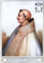 Marinus II (often erroneously called Martin III in the late Middle Ages, born in Rome, d. May 946)