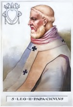 Leo II (born in Sicily, died 3 July 683) was pope from 17 August 682 until his death, Historical,
