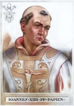 John XIV, actually Petrus Canepanova, (died 20 August 984 in Rome) was Pope from 983 to 984,