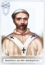 John XI (died 935 in Rome) was Roman Pope from 931 to 935, he reigned at the time of the so-called