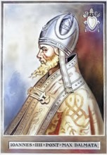 John IV (born 6th or 7th century, died 12th October 642 in Rome) was pope from 640 until his death,