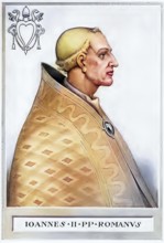 John II (died 8 May 535) was pope from 2 January 533 until his death, Historical, authentic,