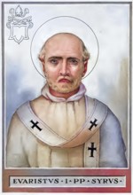 Evaristus (born in the 1st century, died probably 105-107 in Rome) was a leading figure in the
