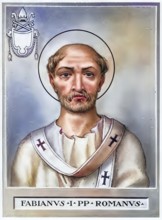 Saint Fabian or Fabianus, according to one source Flavius (born in front of 178 in Rome, died there
