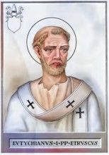Eutychianus, or Eutychianus for short (the Happy One, died 7 December 283), was Bishop of Rome from