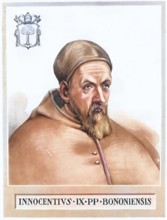 Innocent IX (born 20 July 1519 in Bologna, died 30 December 1591 in Rome), real name Giovanni