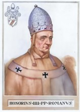 Honorius IV, originally Giacomo Savelli (born around 1210 in Rome, died there on 3 April 1287), was