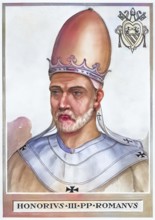 Honorius III, originally Cencio Savelli (born around 1148 in Rome, died 18 March 1227 in Rome), was