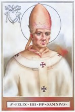 Felix III was bishop of Rome from 526 until his death. In the former dominant census, which