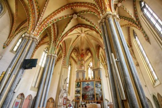 Church of the Blessed Virgin Mary or Budapest's Inner City Parish Church, Interior, Budapest,