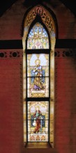 Saint Paul of the Cross cathedral, Stained Glass windows, Rousse, Bulgaria