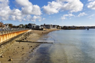 Coastal Town of Gloucester, Cumulus, Cape Ann, Massachusetts, New England, USA