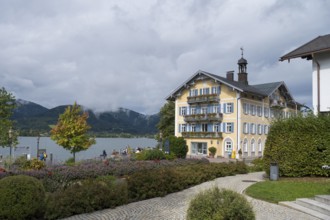 Rathaus am Seeufer, Tegernsee, Upper Bavaria, Bavaria, Germany