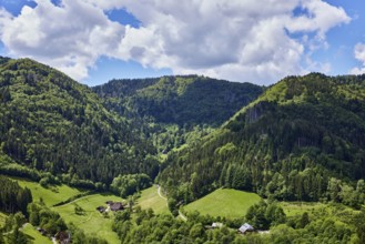 Simonswäldertal Dreitälerblick, Zweribach, landscape photography, hills, hilly landscape,