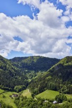 Simonswäldertal Dreitälerblick, Zweribach, landscape photography, hills, hilly landscape,