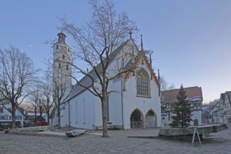 Gothic Protestant City Church of St. Peter and Paul, Blaubeuren, Swabian Jura, Baden-Württemberg,