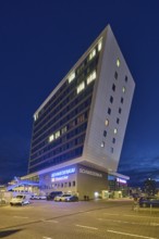 Schwedenkai ferry terminal, Stena Line GmbH, commercial building, modern architecture, street,