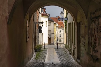The old town of Zittau, Upper Lusatia, Saxony, Germany