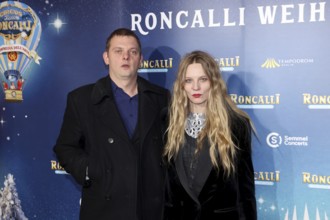 Anton Garber and Lilith Stangenberg, Premiere Roncalli Christmas Circus, Tempodrom, Berlin 19.12