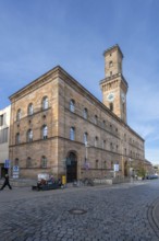 Town Hall, built 1840 to 1844, the tower is a replica of the Palazzo Vecchio in Florence, Königstr