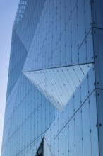 Glass façade of the Cube on Washington-Platz, Central Station, Berlin