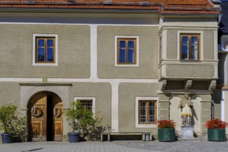 Main street, Sankt Lambrecht, Styria, Austria